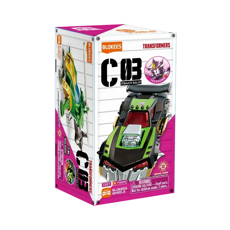 Blokees Transformers Wheels 3 C03 Blind Box Wreck N' Rule 2