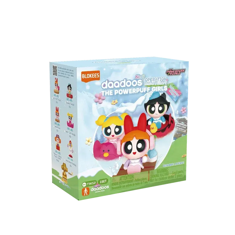 Blokees Powerpuff Girls DaaDoos Snow Fluffy Blind Box