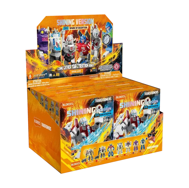 Blokees Transformers Shining Version 04 SV04 Spark of Deception Sealed Box