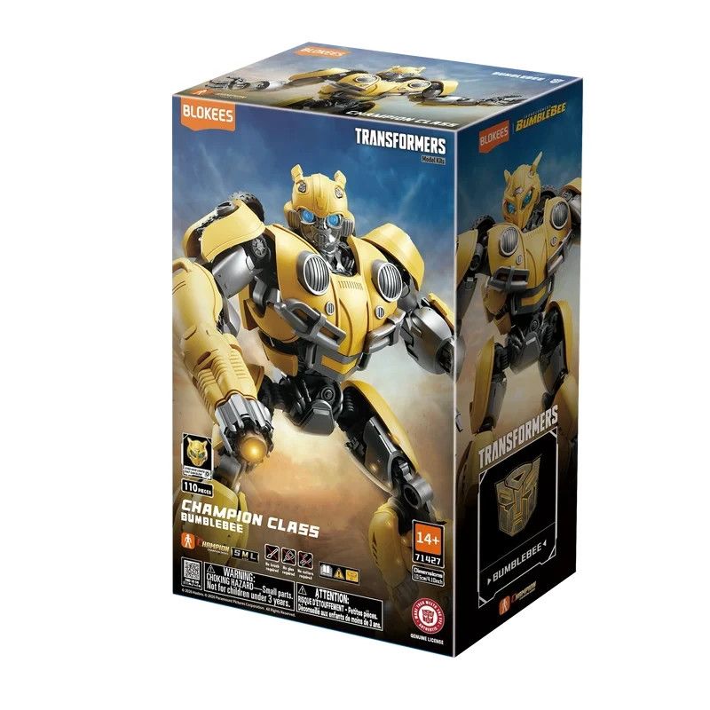 CC27 Bumblebee BBM Transformers Champion Class Blokees Model Kit Action Figure