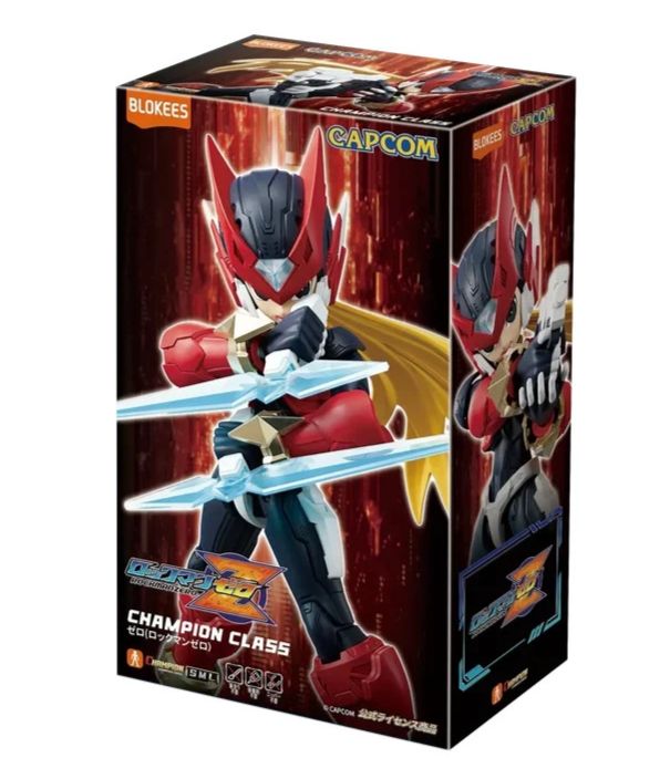CC02 Mega Man ZERO Blokees Capcom Champion Class 02 Model Kit Action Figure