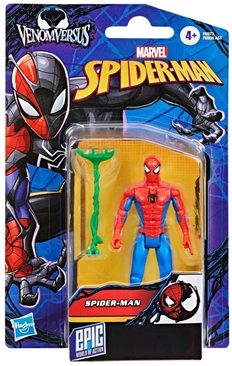 Spider-Man Hasbro Marvel Venom Versus Epic Hero Series Poseable Action Figure