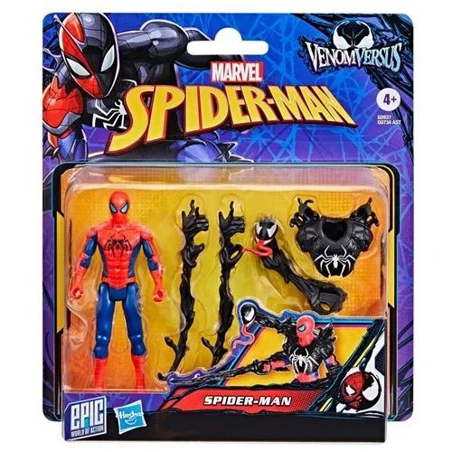 Spider-Man Hasbro Marvel Spider-Man Venom Versus Epic Hero Deluxe Action Figure