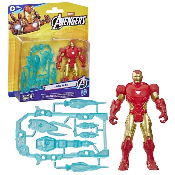 Iron Man Hasbro Marvel Avengers Action Verse Action Figure - New in Box