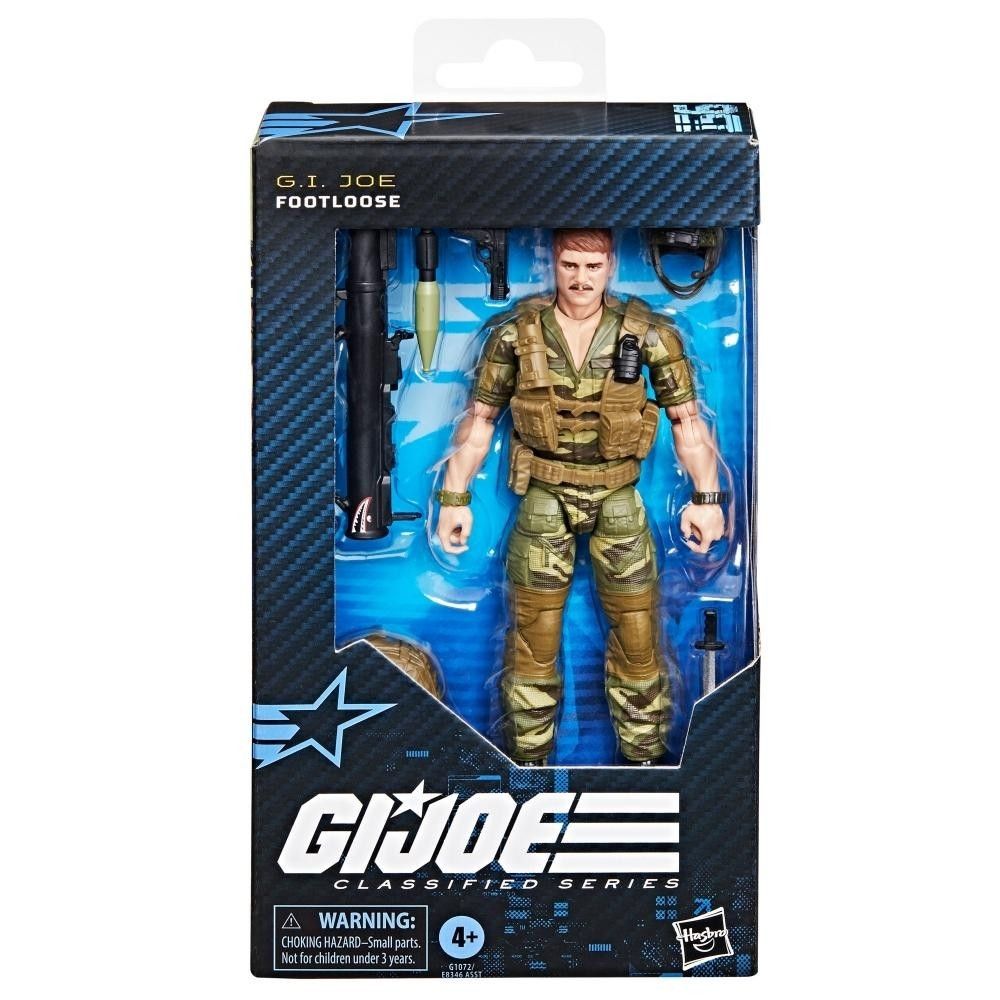 Footloose 156 G.I. Joe Classified Series Hasbro 6" Action Figure w/ Accessories