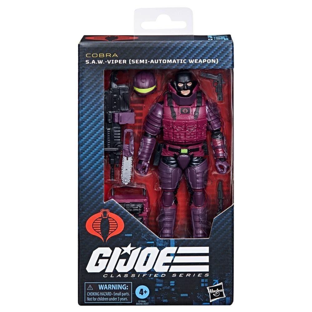 SAW Viper 147 G.I. Joe Classified Series Hasbro 6" Action Figure w/ Accessories
