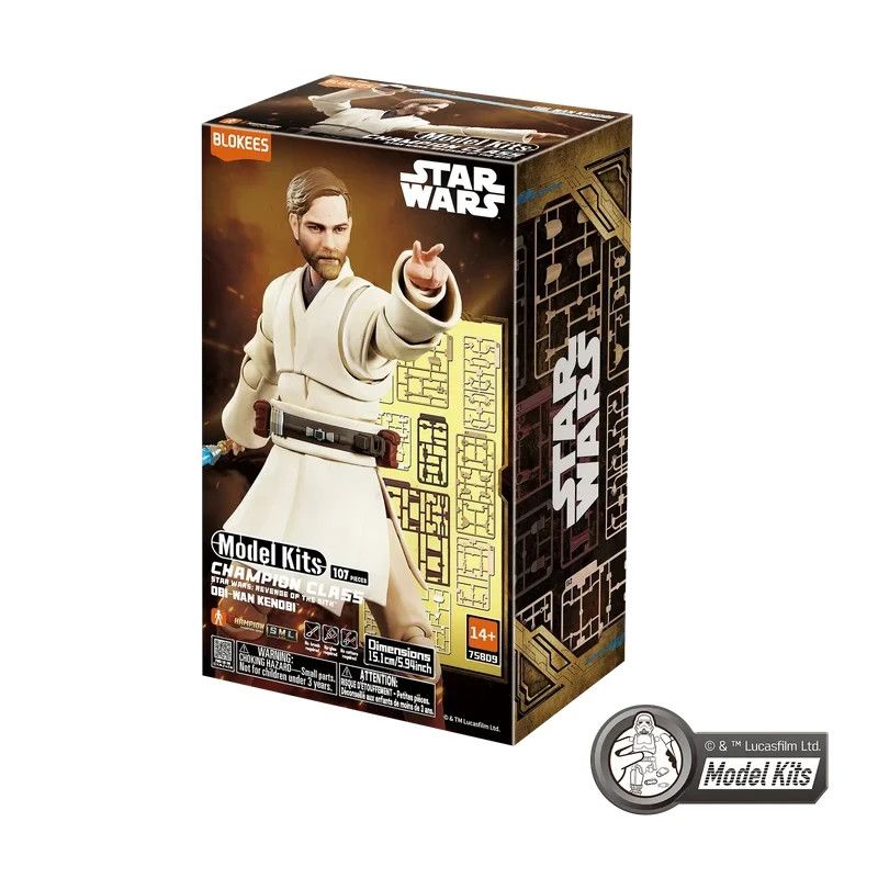 Obi-Wan Kenobi CC09 Blokees Star Wars Champion Class Model Kit Action Figure