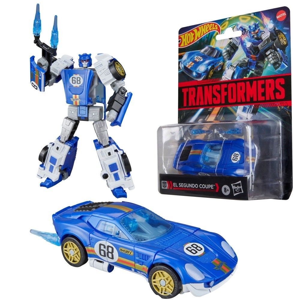 El Segundo Coupe Transformers Hot Wheels Collaborative Mattel Hasbro Figure
