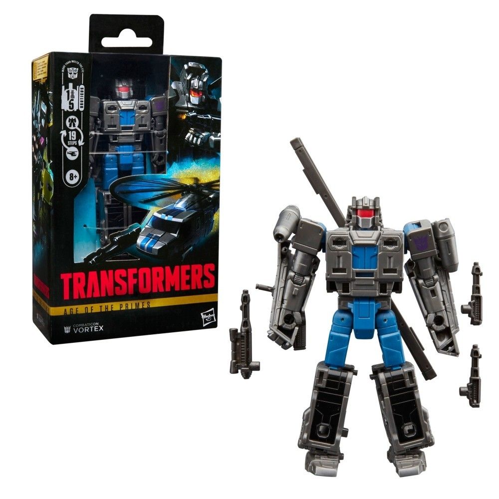 Vortex Deluxe Class Hasbro Transformers Age of the Primes Figure New in Box