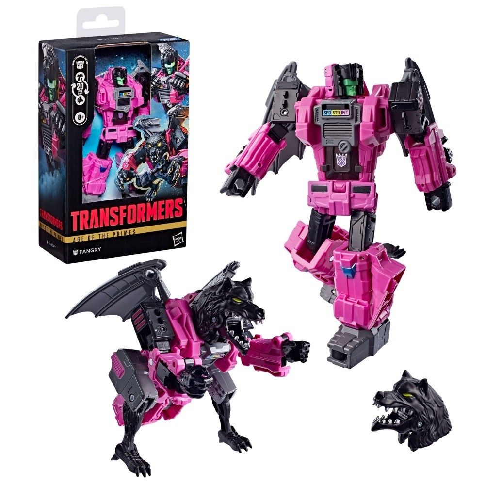 Fangry Deluxe Class Hasbro Transformers Age of the Primes Figure New in Box