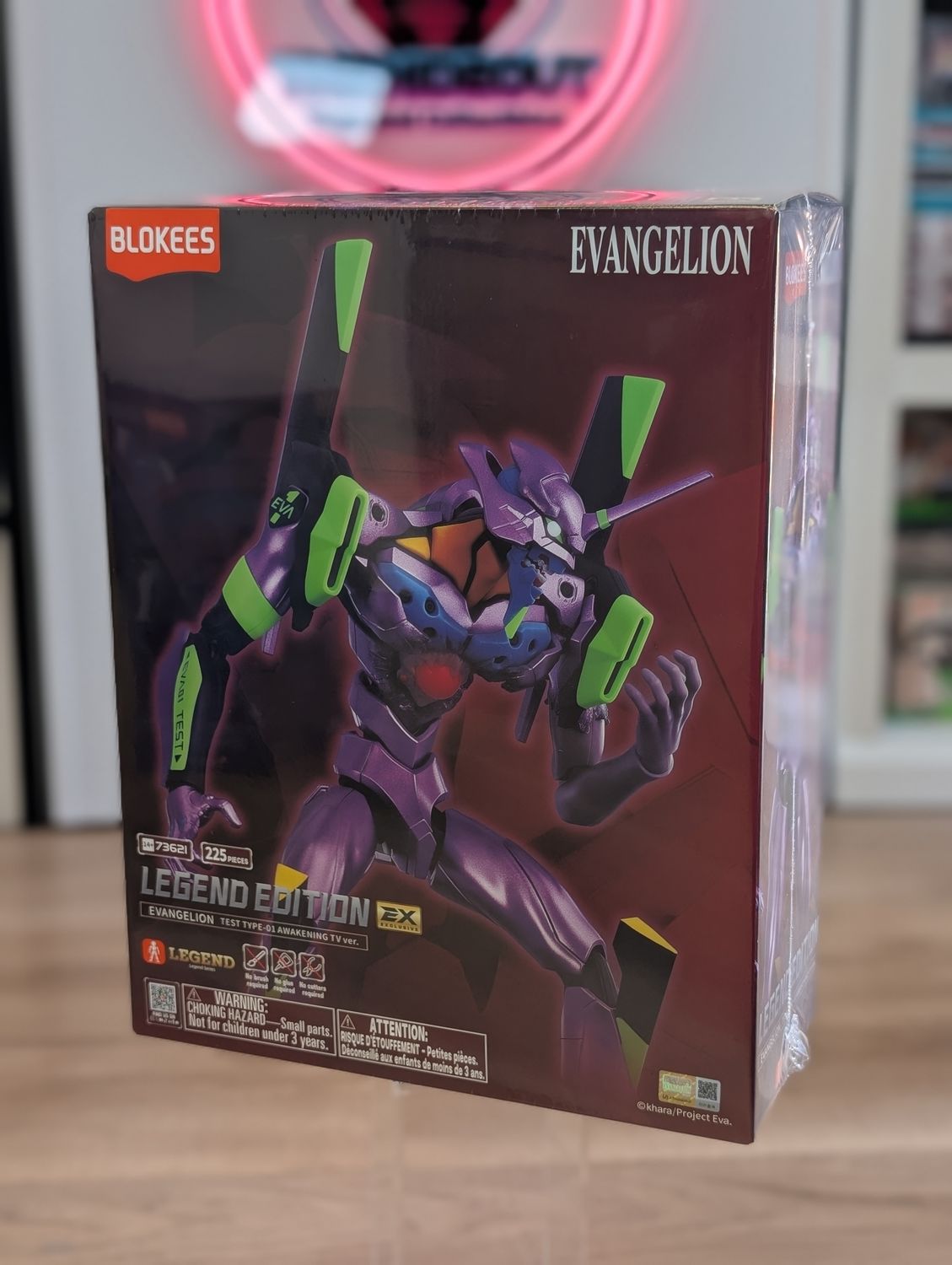 Test Type 01 Awakening TV Version Blokees Evangelion Action Edition Model Kit EN
