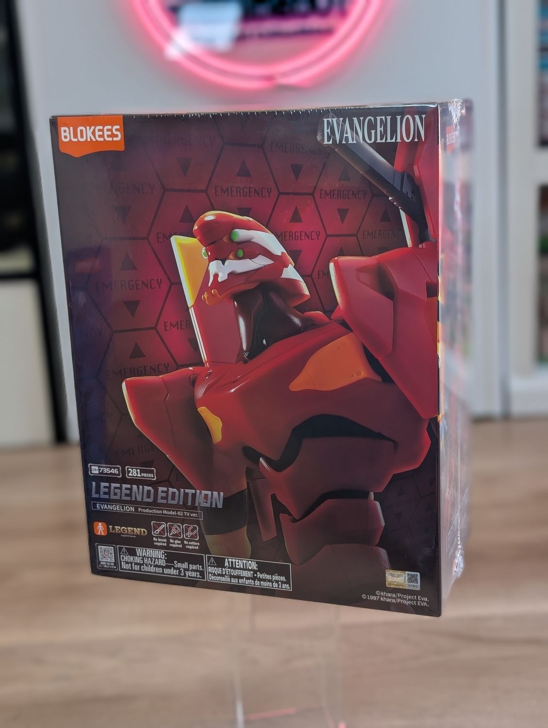 Production Model 02 TV Version Blokees Evangelion Action Edition Model Kit ENG
