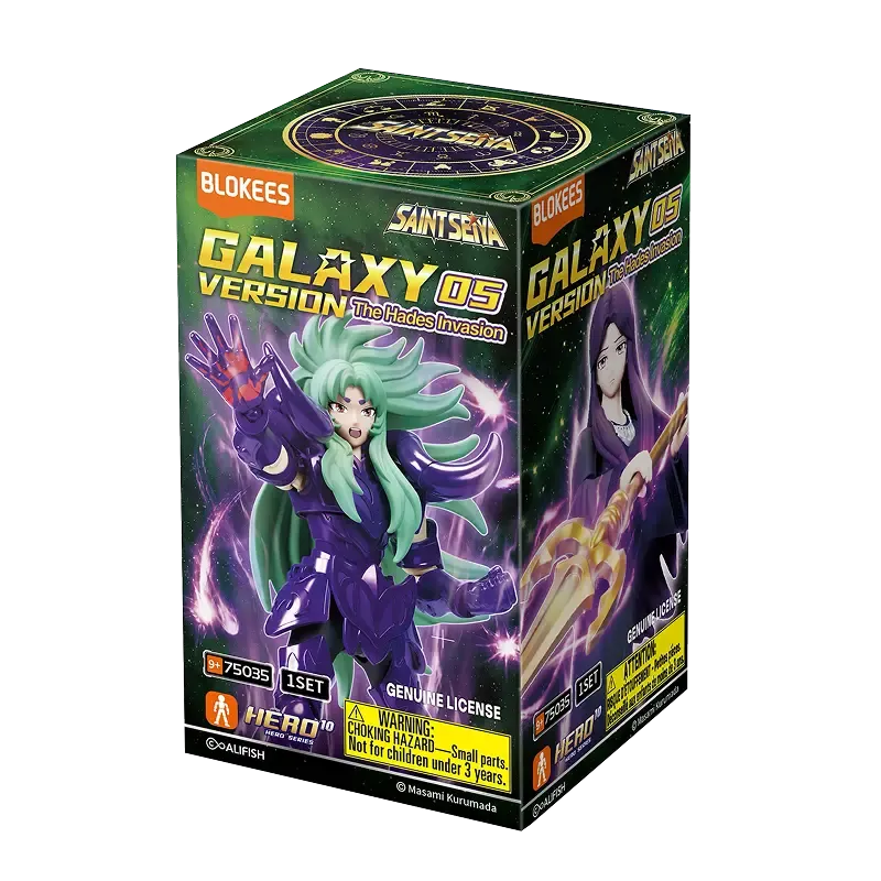 Galaxy Version 5 05 Blokees Saint Seiya The Hades Invasion Sealed Blind Box