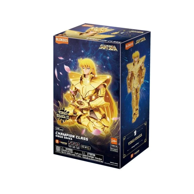 Virgo Shaka Blokees Saint Seiya Champion Class CC19 Model Kit Action Figure EN