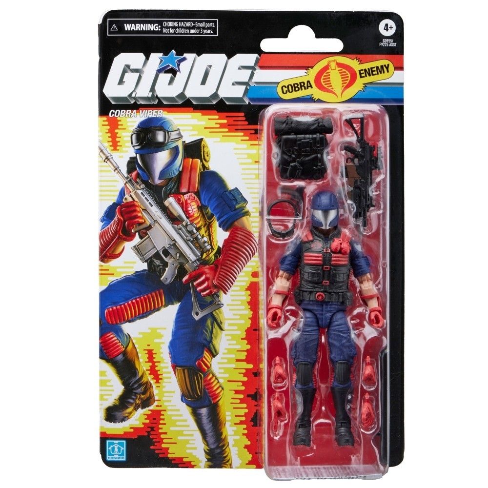 Cobra Viper G.I. Joe Classified Series Retro Cardback Hasbro 6" Action Figure