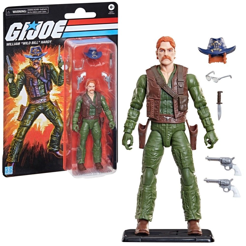 Wild Bill G.I. Joe Classified Series Retro Cardback Hasbro 6" Action Figure