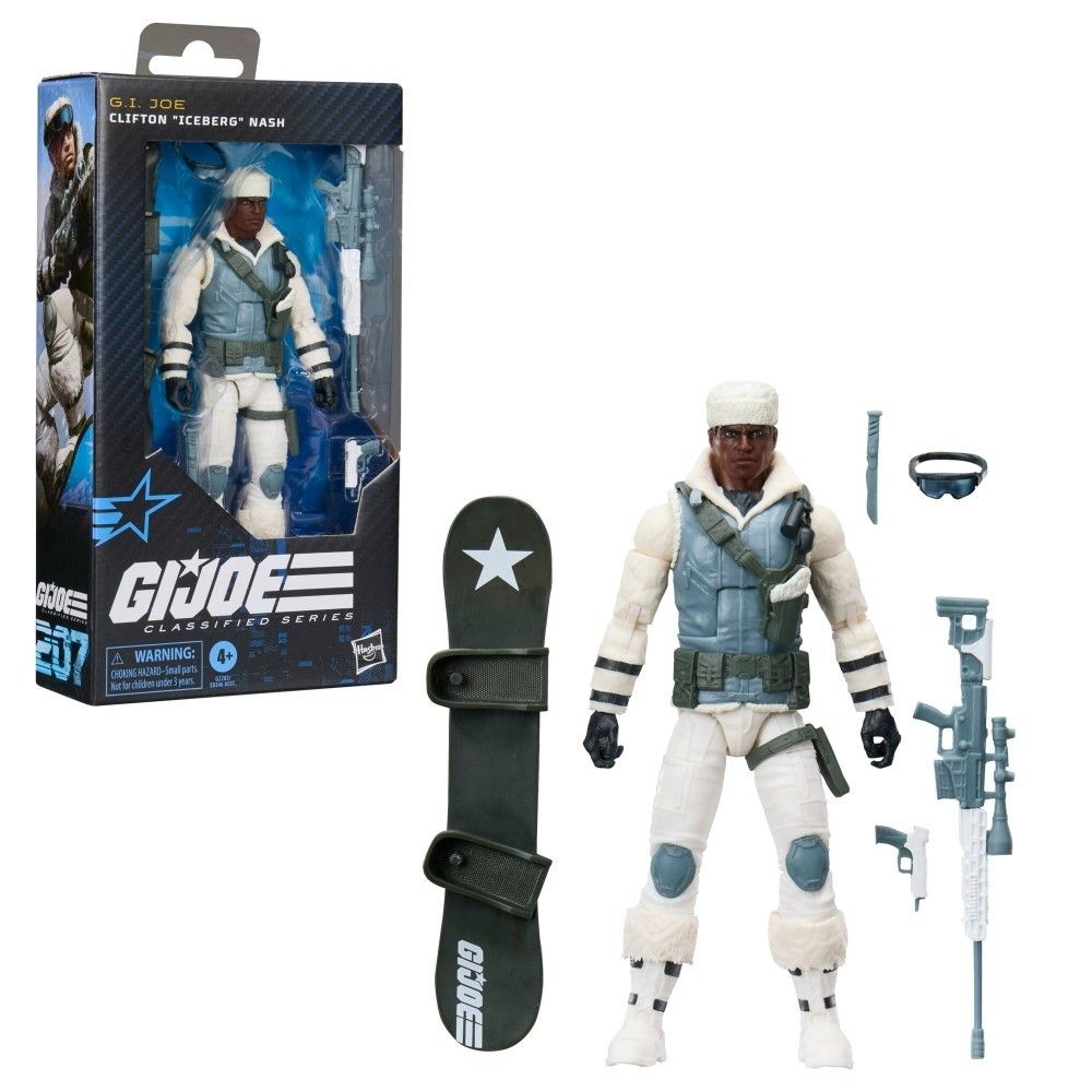 Iceberg 207 G.I. Joe Cobra Classified Series Hasbro 6" Action Figure w/ Acc