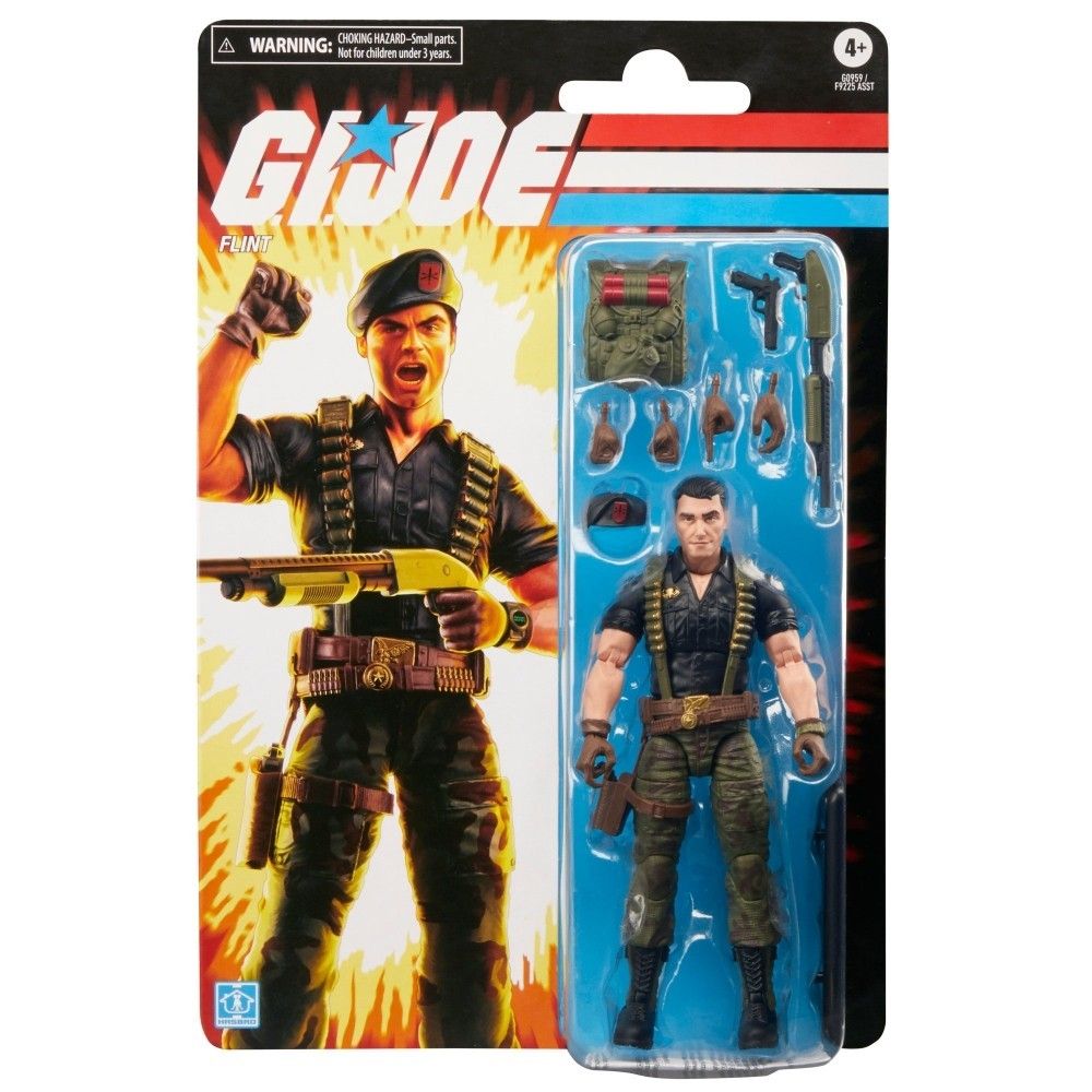 Flint G.I. Joe Classified Series Retro Cardback Hasbro 6 Inch Action Figure