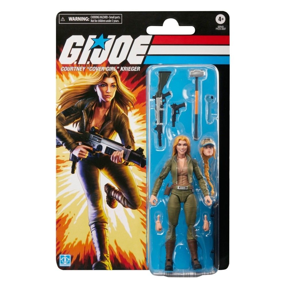 Cover Girl G.I. Joe Classified Series Retro Cardback Hasbro 6 Inch Action Figure