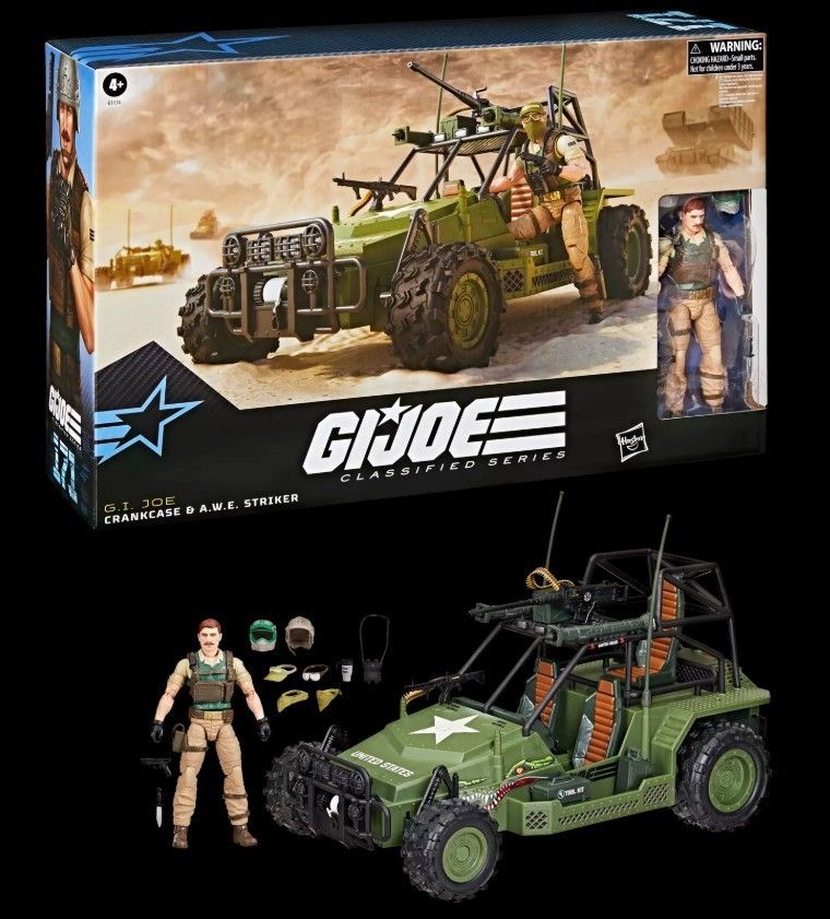 Crankcase &amp; A.W.E. Striker Vehicle G.I. Joe Classified Series #171 - Hasbro NISB