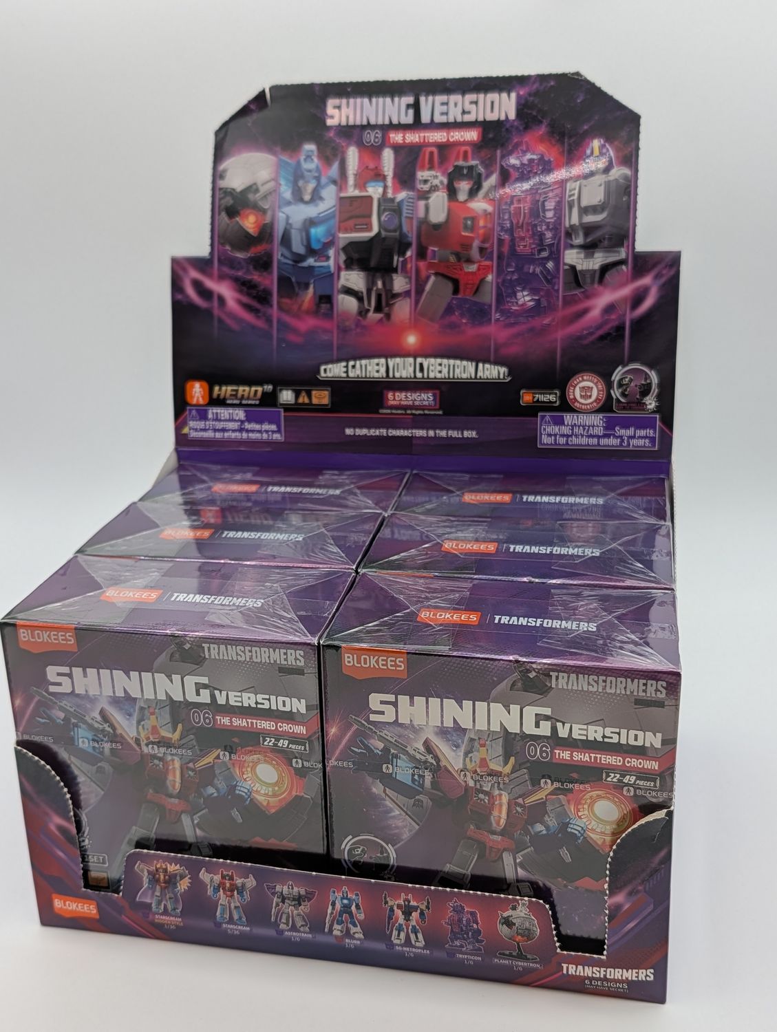 Shining Version 06 SV06 The Shattered Crown Blokees Transformers Sealed Box