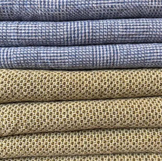 Mill dyed, Plaids/Textures