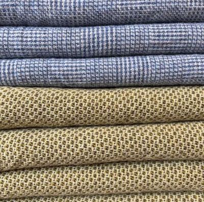 Mill dyed, Plaids/Textures