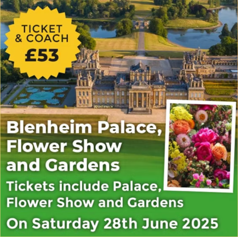 1. Blenheim Palace, Flower Show and Gardens - SOLD OUT