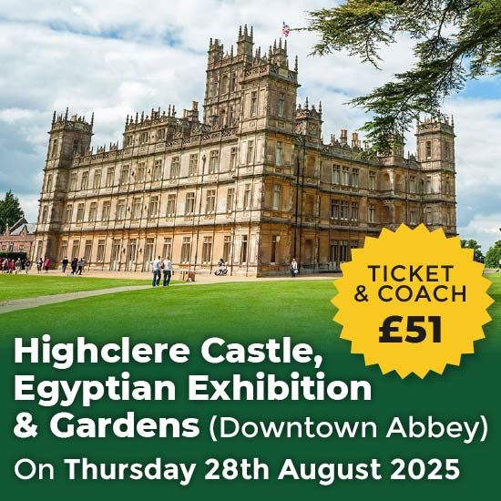 3. Highclere Castle, Egyptian Exhibition &amp; Gardens