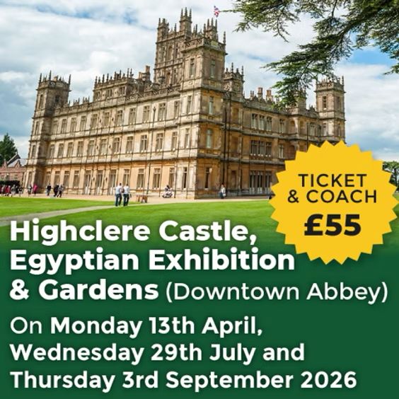 9. Highclere Castle, Egyptian Exhibition &amp; Gardens