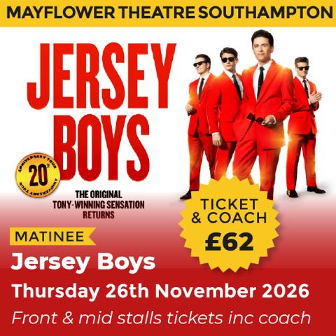 9. Jersey Boys, Mayflower Southampton
