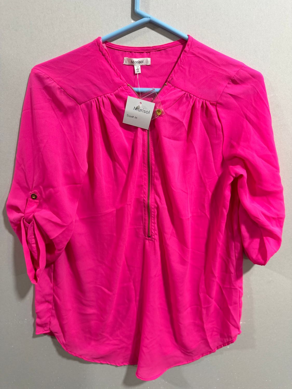 Pink Half Sleeve Shirt