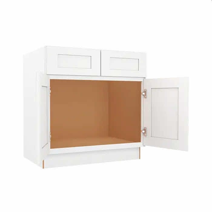 SONOMA WHITE SHAKER BASE 33 - SINK BASE