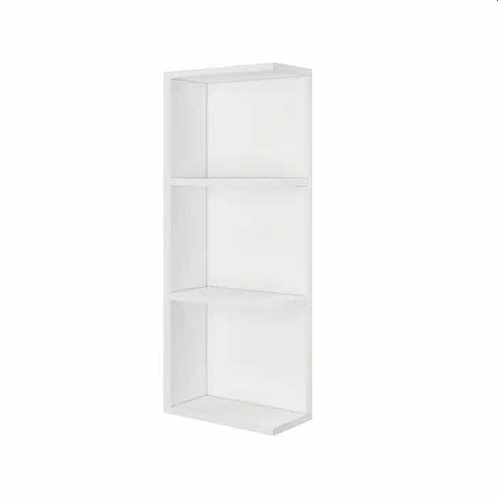 SONOMA WHITE SHAKER WALL OPEN END SHELF 9 X 36