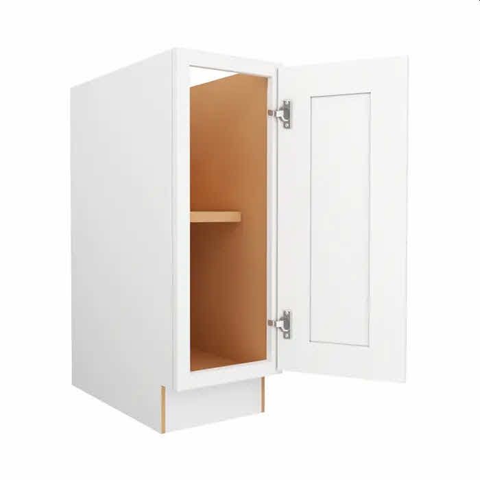 SONOMA WHITE SHAKER BASE 12 FULL HEIGHT DOOR