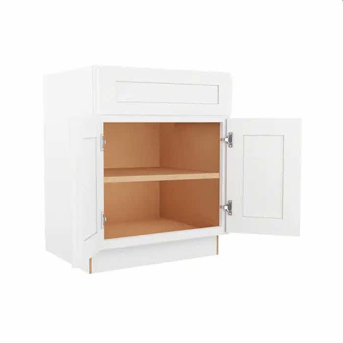 SONOMA WHITE SHAKER BASE 27