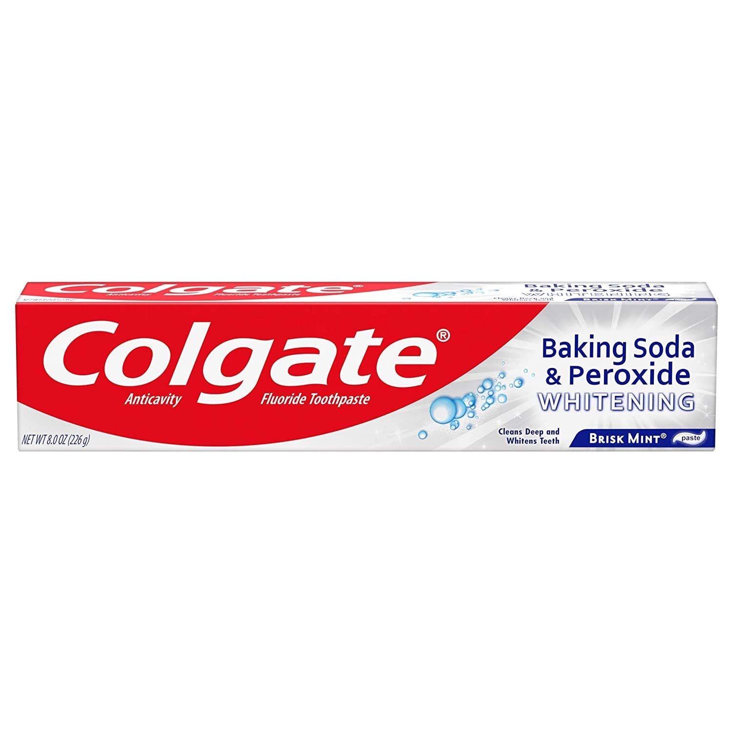 Colgate Baking Soda and Peroxide Whitening (8OZ)