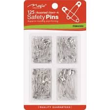 Magic Collection Safety Pins (125CT)