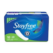 Stayfree Maxi Wings 10ct