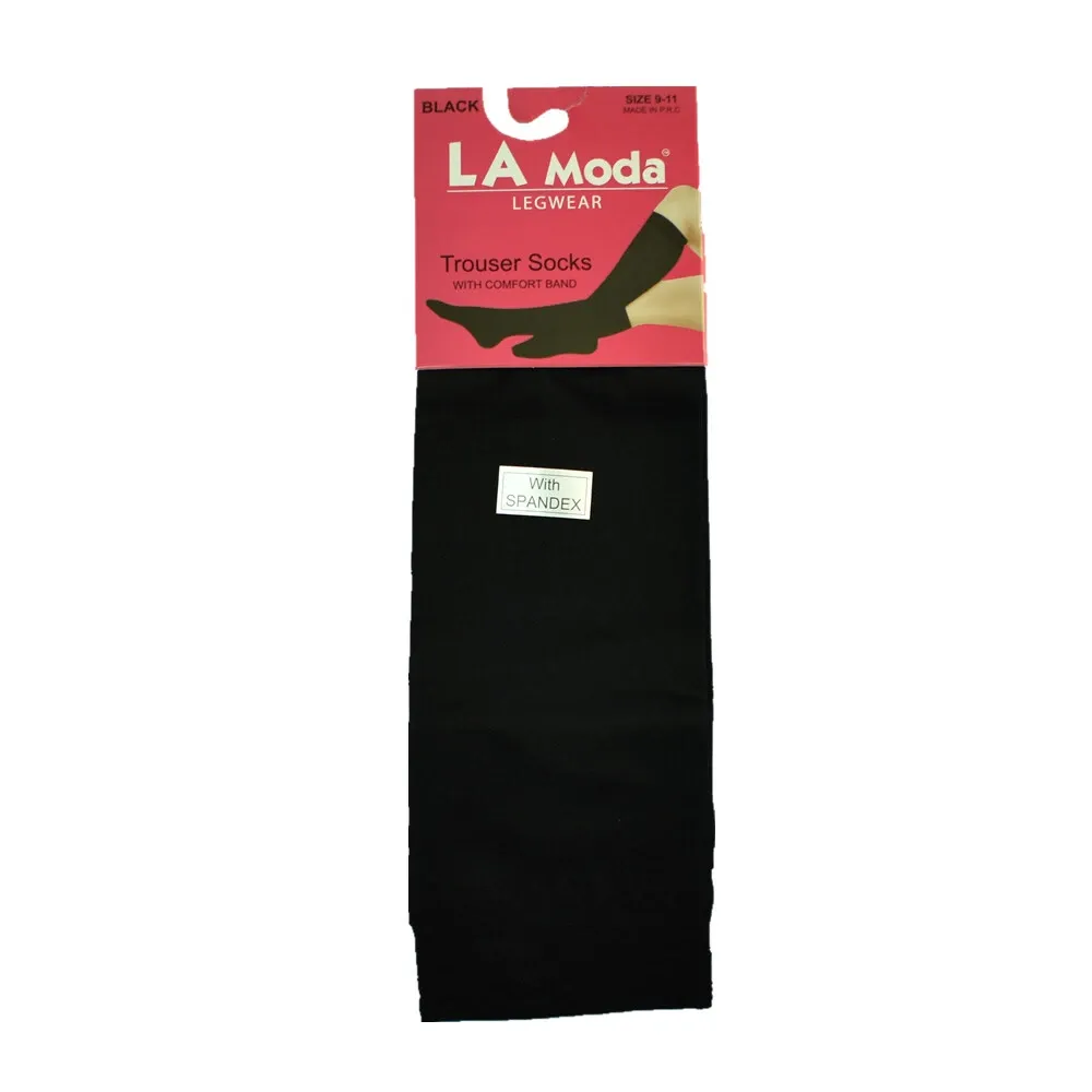 LA MODA TROUSER SOCKS 9-11 ASSORTED