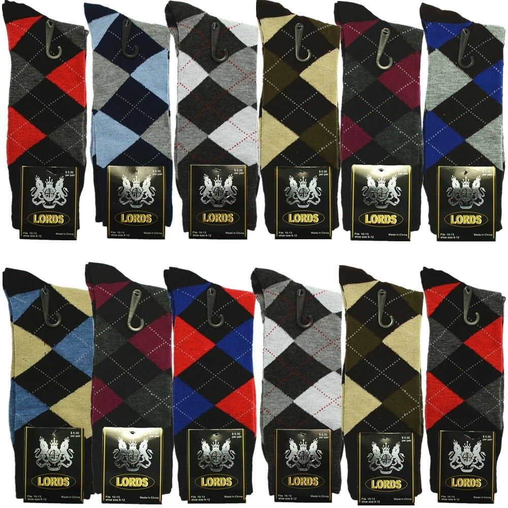 LORDS DIAMOND SOCKS LONG SIZE 10-13