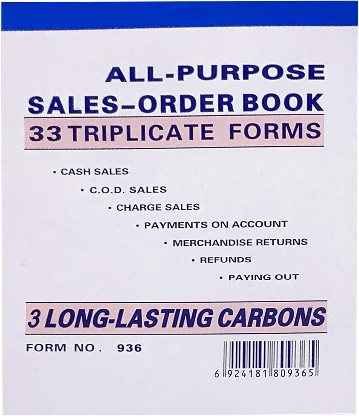 All-Purpose Sales-Order Book