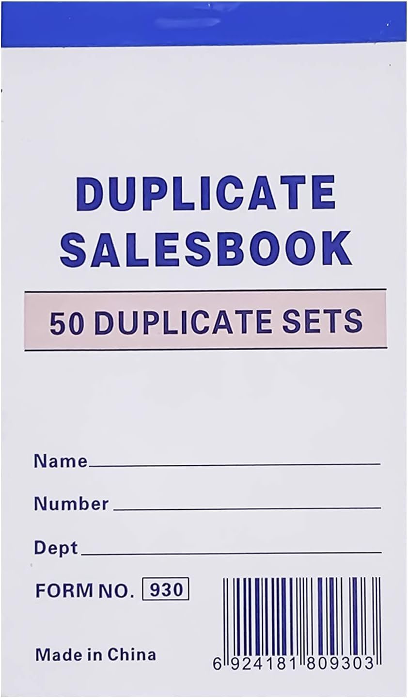 Duplicate Salesbook