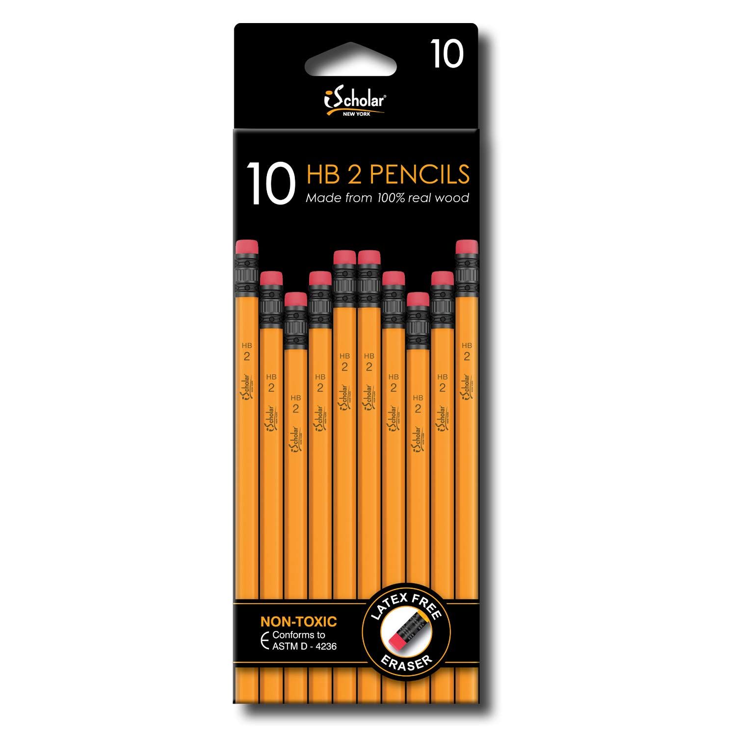 Scholar #2 HB pencils