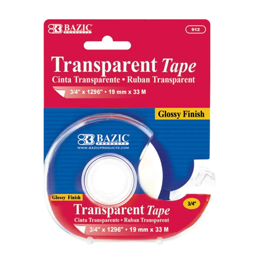 Bazic Transparent Tape
