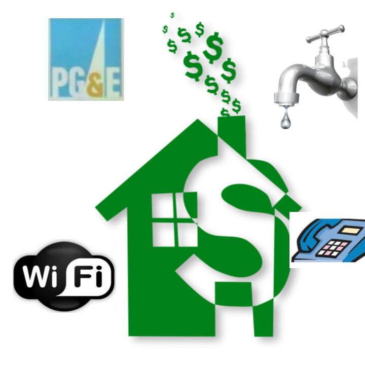 護持庫市營運雜費 （PG&amp;E，水費，Phone/Internet）自填金額