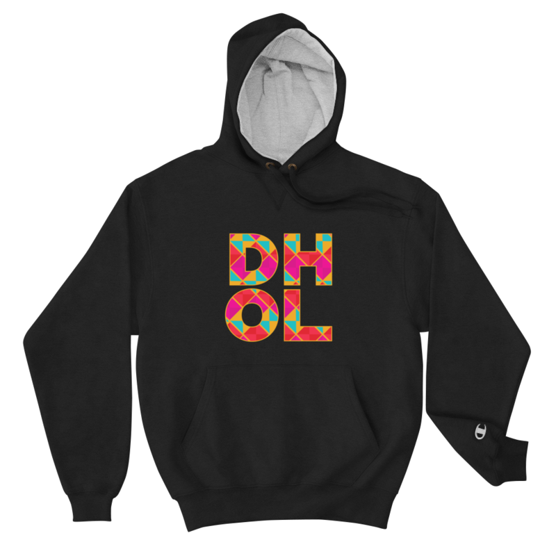 Phulkari Dhol Champion Hoodie