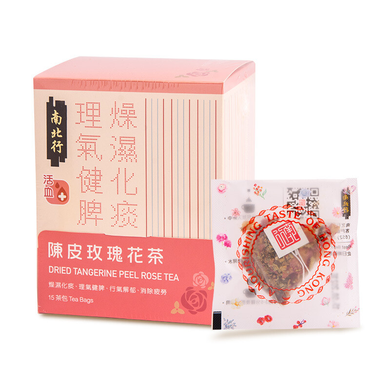 【南北行】陳皮玫瑰花茶（15包/盒）