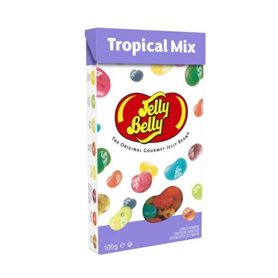 Jelly Belly Tropical Mix Flip Top Box
