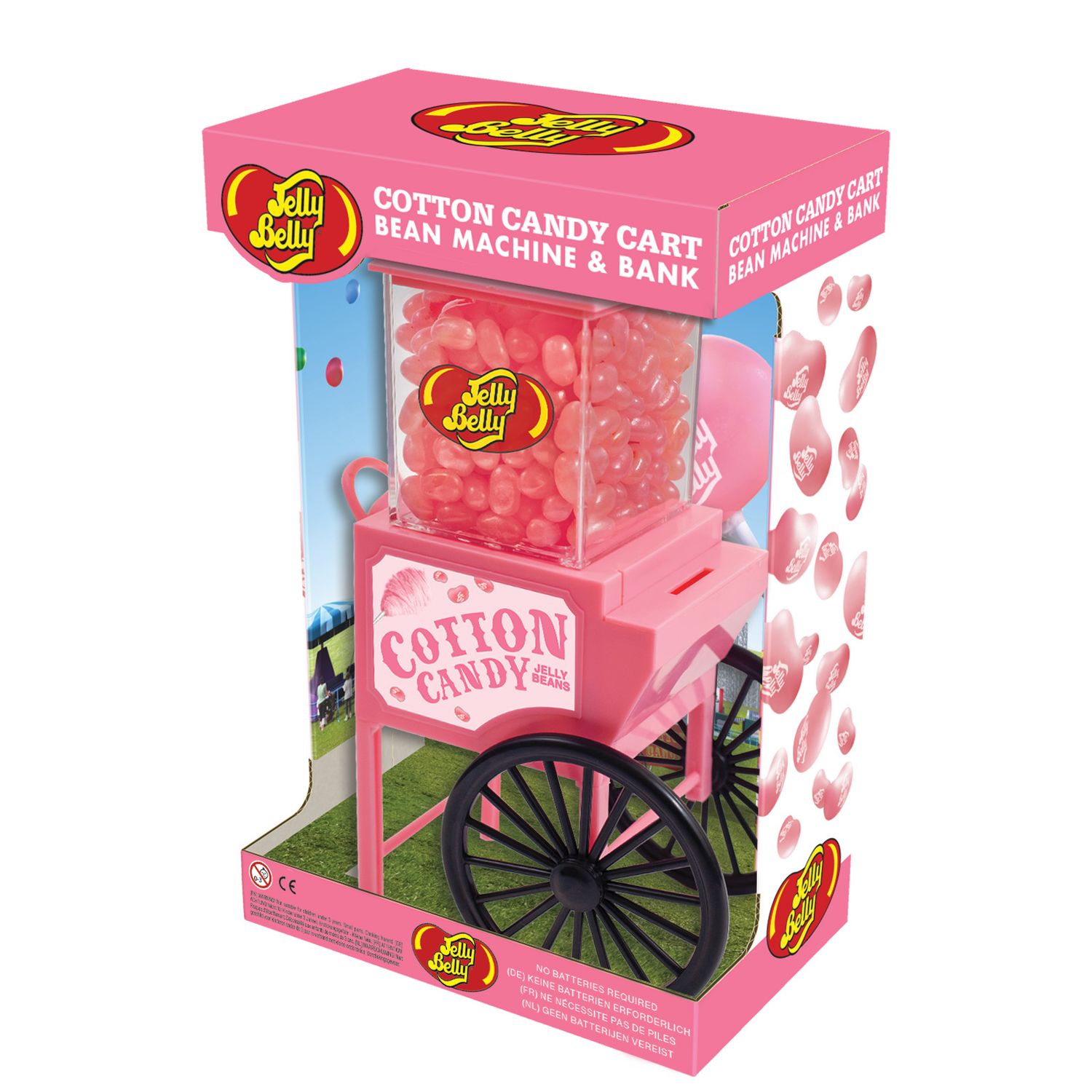Jelly Belly 棉花糖糖豆機+棉花糖口味70克套裝